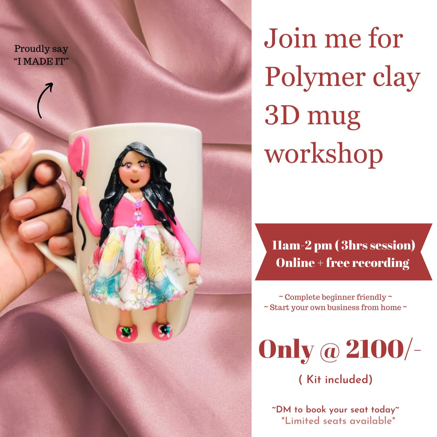 3D Mug workshop