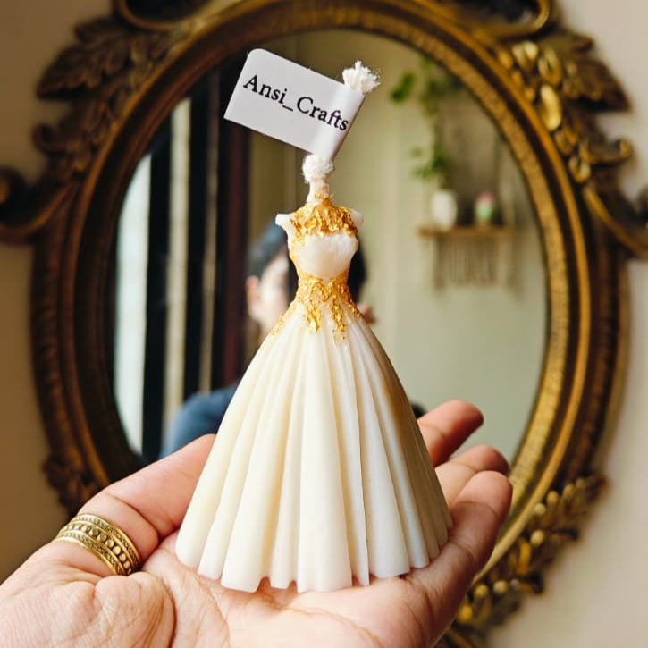Bride Gown Candle