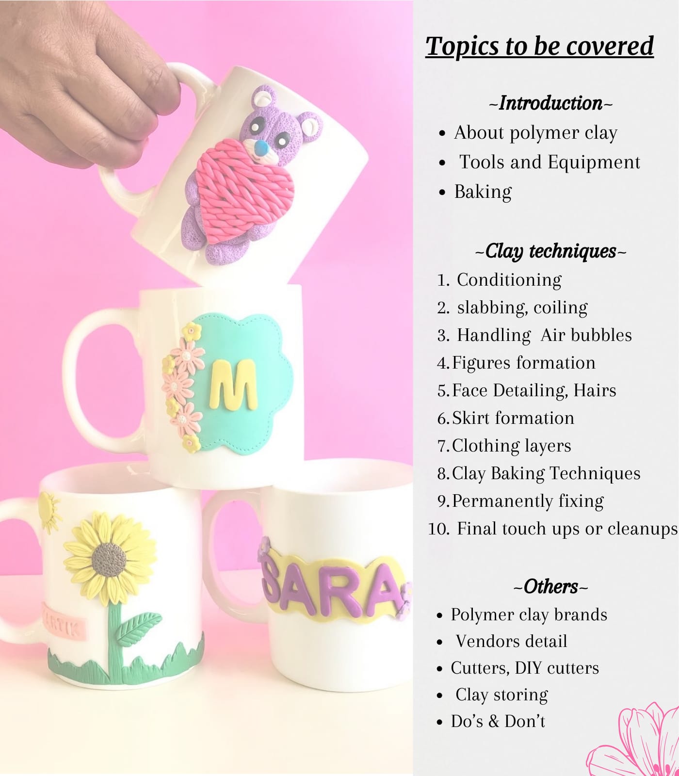 3D Mug workshop