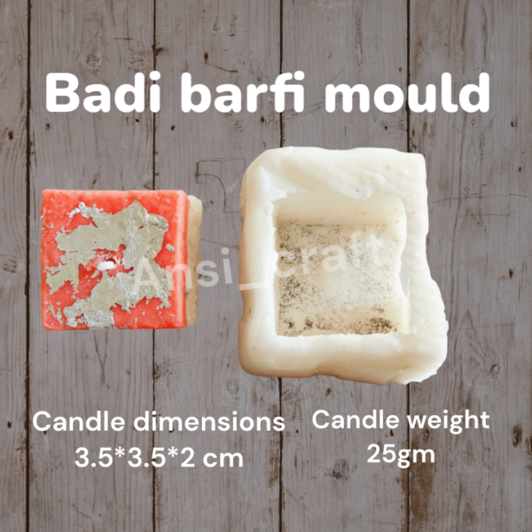 Badi barfi mould